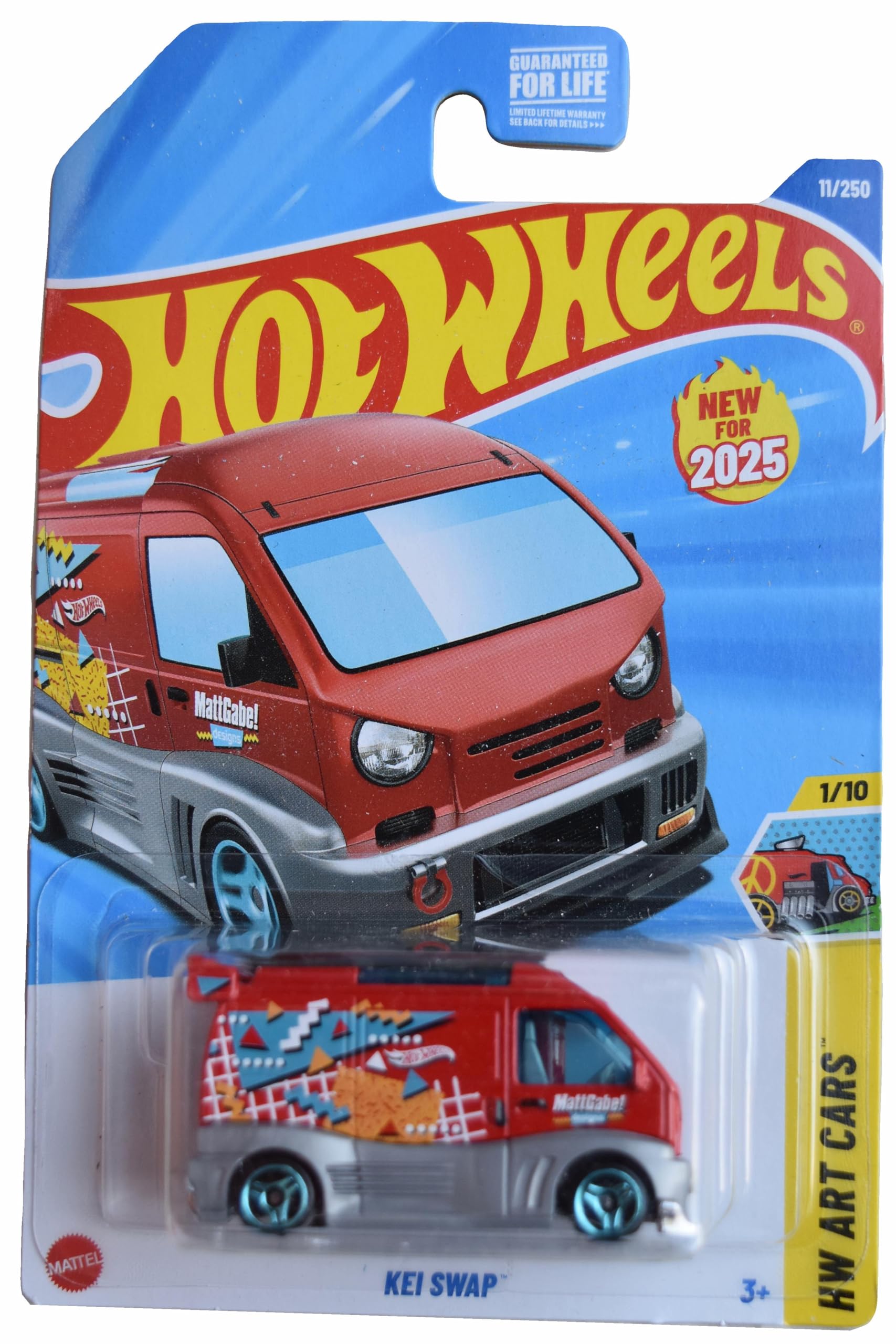 Hot Wheels Kei Swap, HW Art Cars 1/10 [red] 11/250 : Amazon.ca