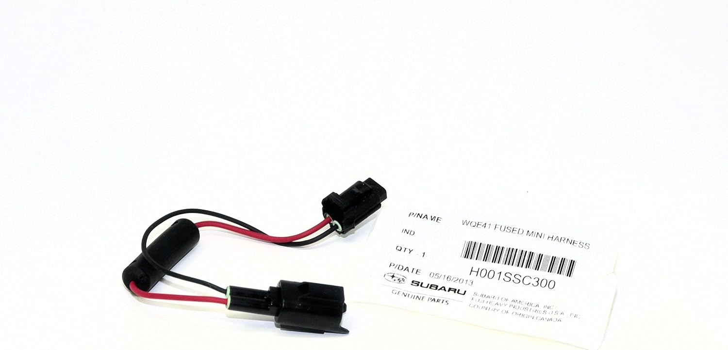 Subaru Genuine H001SSC300 WQE41 Fused Mini Harness, 1 Pack