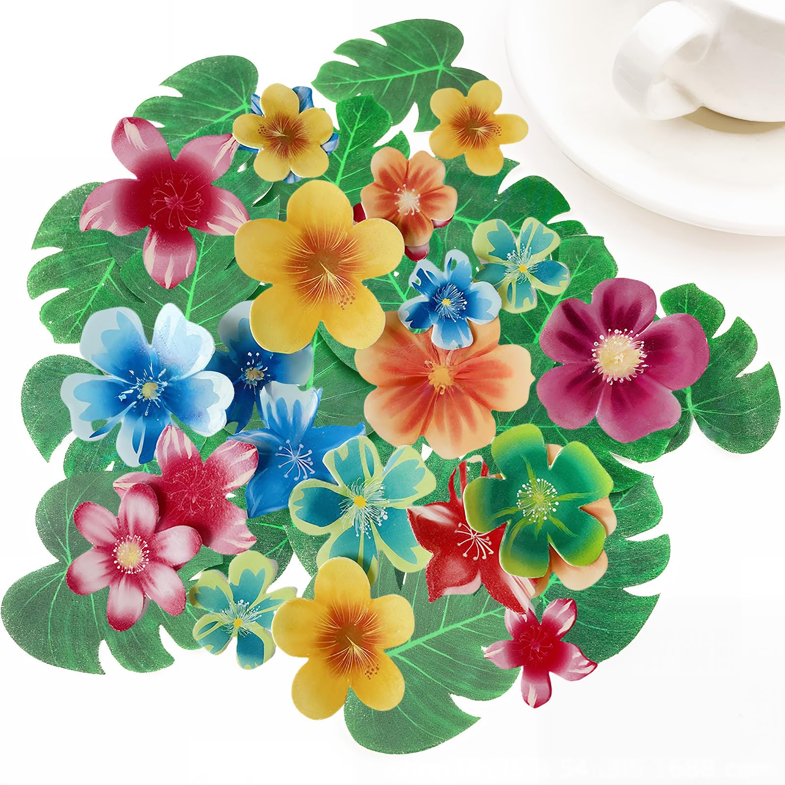 Nastro per torta Bandiera a scacchi ROSSA commestibile - 4 pezzi á 24cm x 5cm adatto per torte