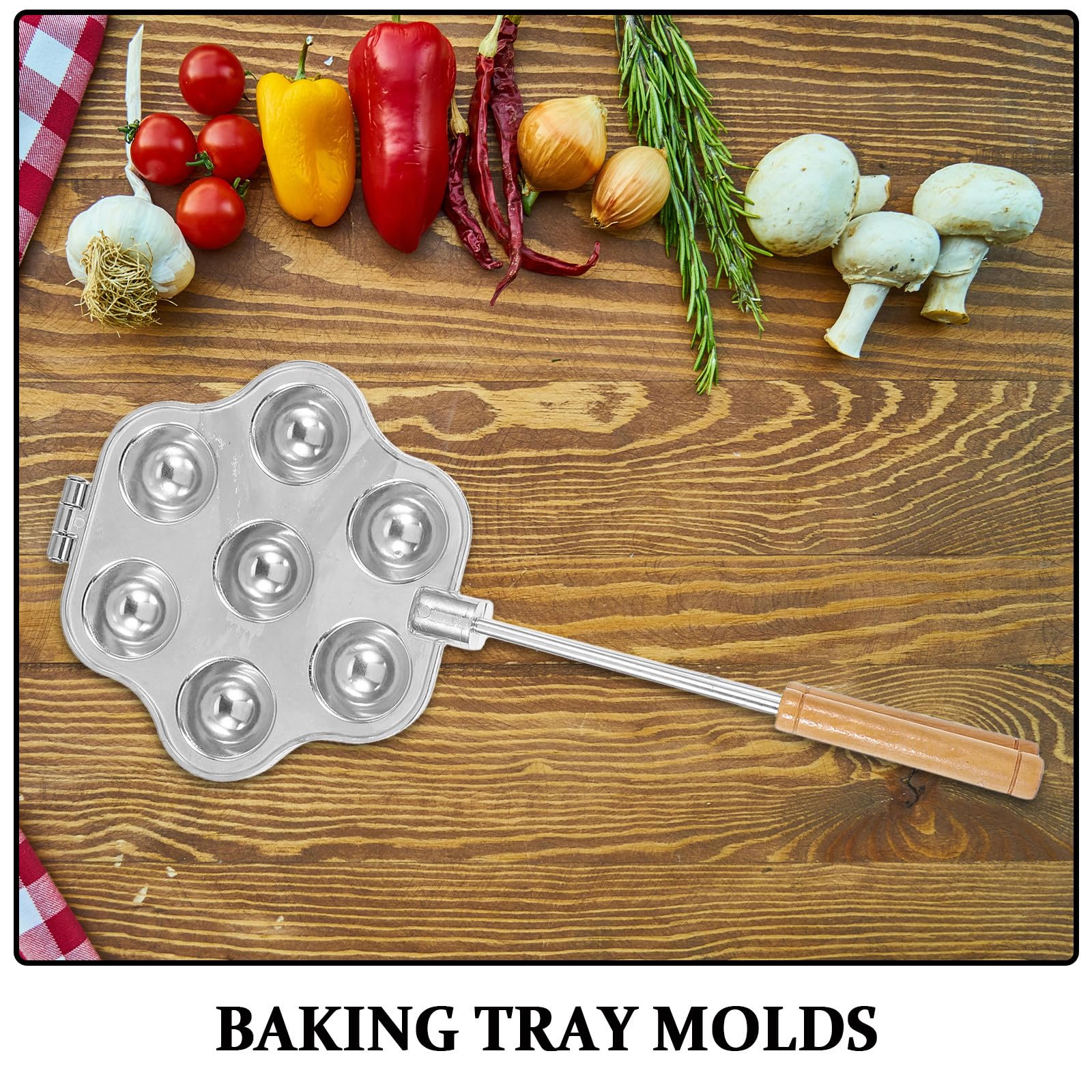 Moule à Tartelettes Fleur Plat en Aluminium, Lot de Cuisson Polyvalent