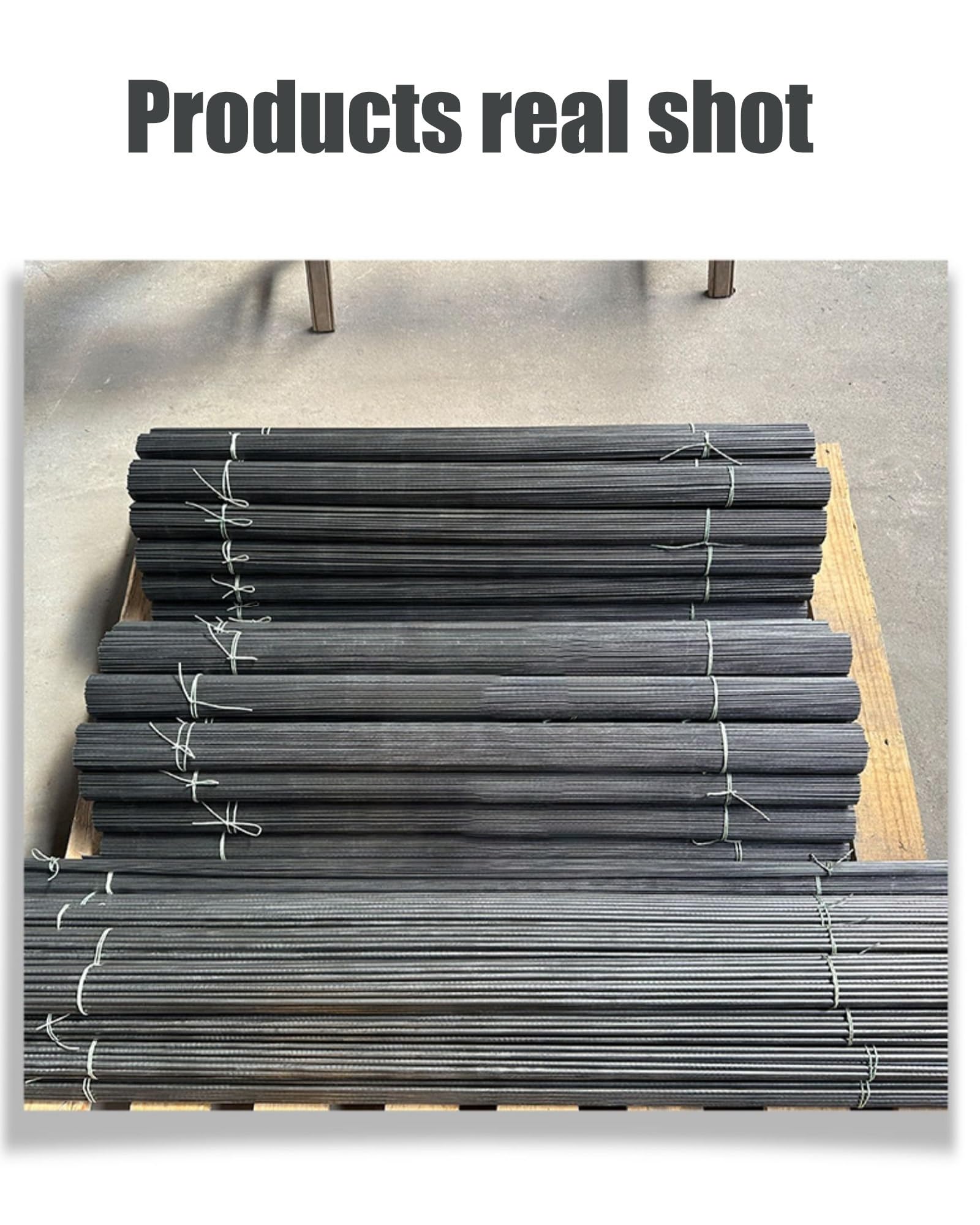 20 Stück 55CrSi-Federstahldraht, ölvergüteter hochelastischer gerader Stahlstab, schwarzer gehärteter Federdraht, 50 cm Länge, 1,2 mm–1,8 mm(3.0mm)