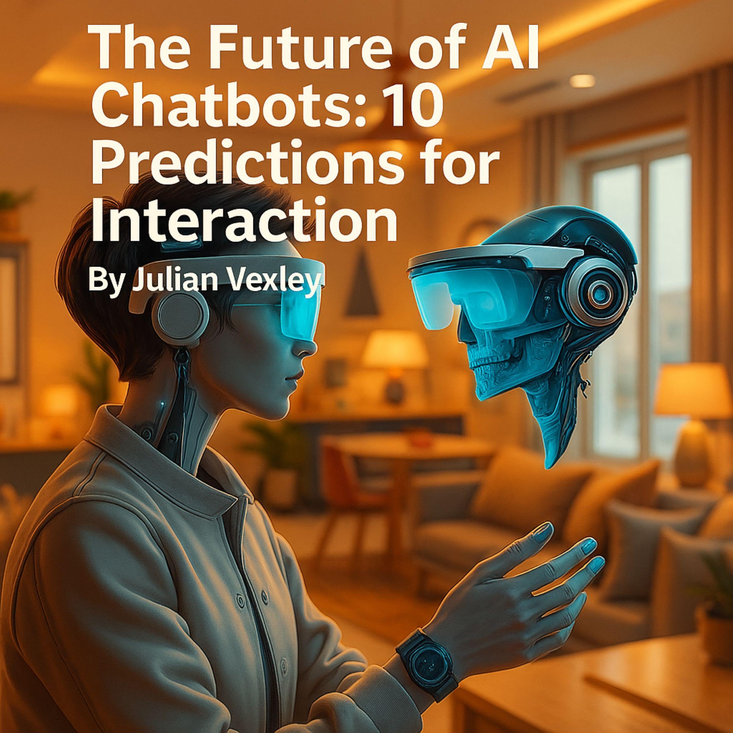 Cover art for The Future of AI Chatbots: 10 Predictions for Interaction