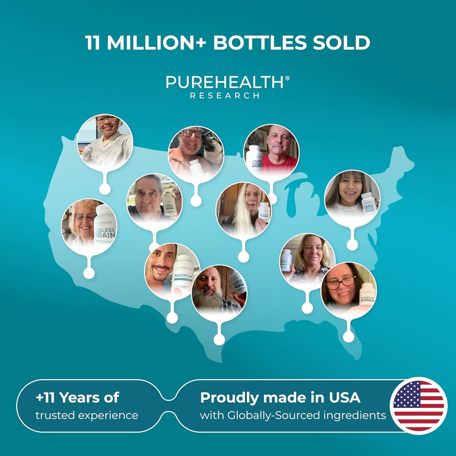 PUREHEALTH RESEARCH Parabroom - Gut Cleanse & Health Supplement - with Black Walnut, Sweet Wormwood Powder, Turmeric Extract, Olive Leaf, Garlic & Onion - Digestive Support for Women & Men 60 Capsules - Image 7