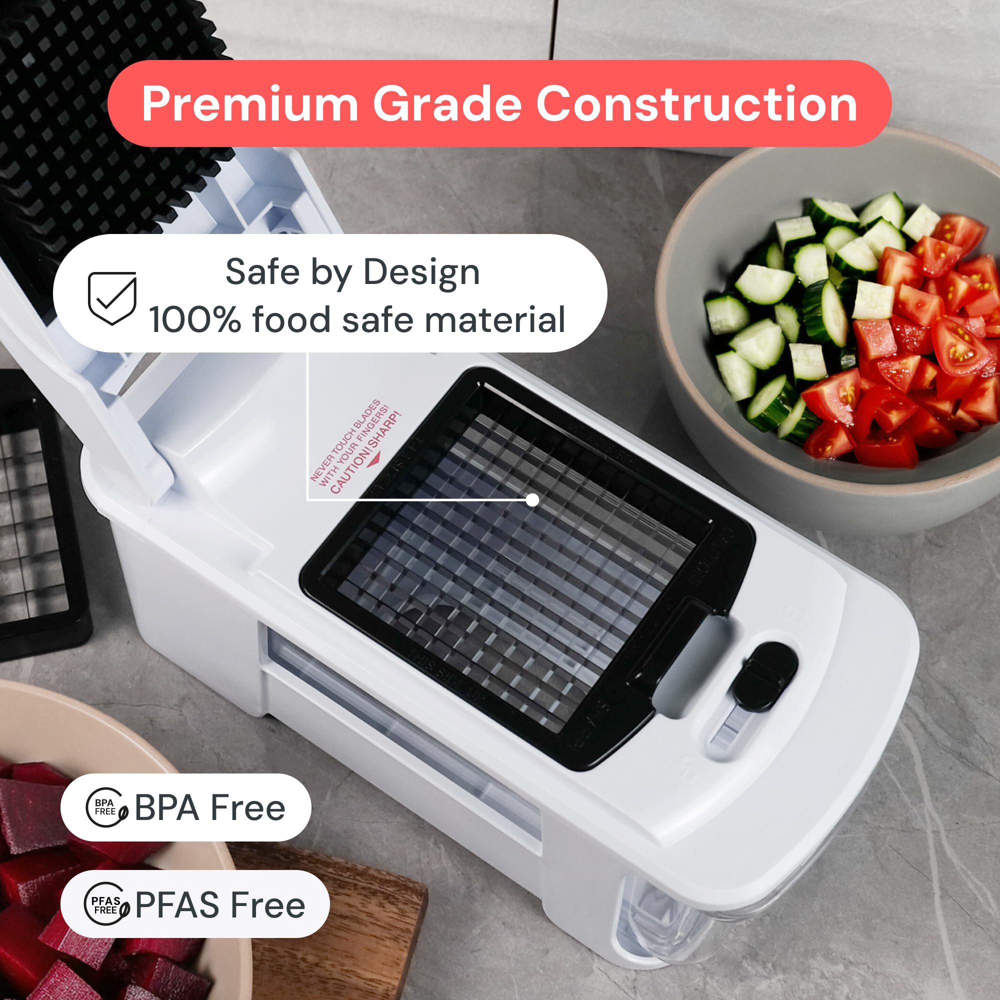 Fullstar Pro XL Vegetable Chopper & Mandoline Slicer, All-in-1 Kitchen Tool — Amazon image 5