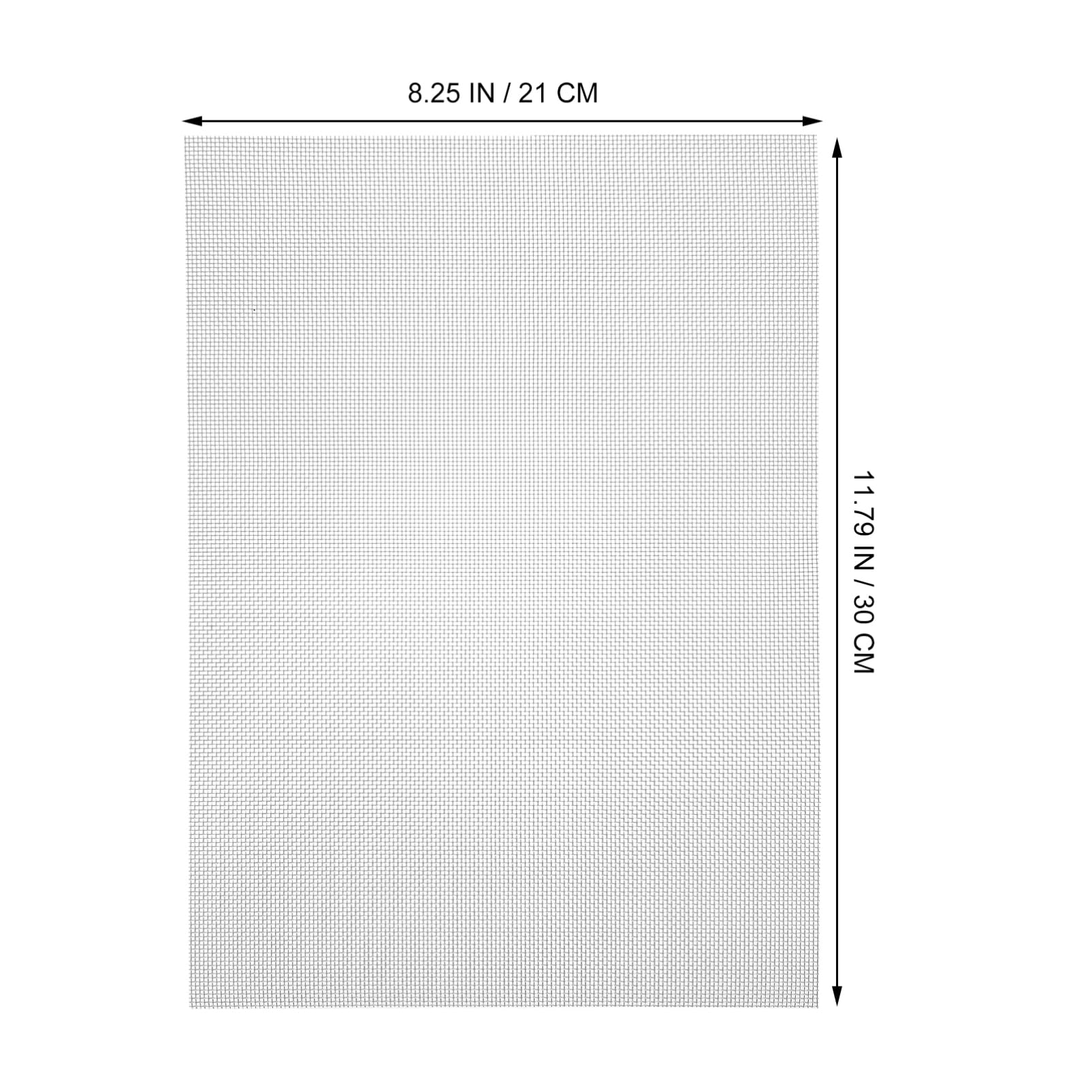 VILLFUL 6pcs Stainless Steel Wire Mesh Screen for DIY Projects Window Screen Metal Garden Art Easy to Cut and Shape