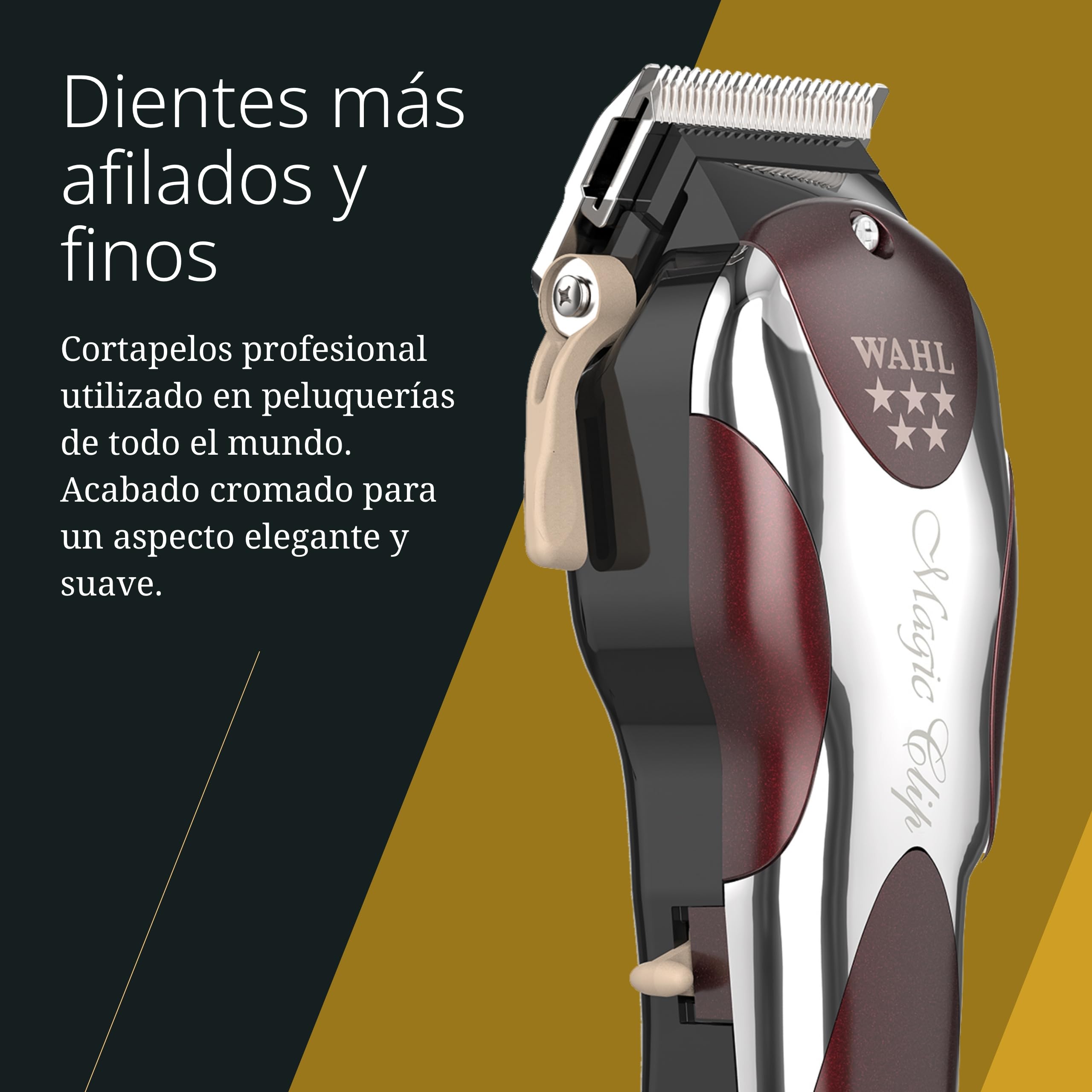 Wahl Magic Clip Cortapelos para Difuminado - Máquina de Cortar Pelo para Hombre para Degradados, Eliminar Volumen y Difuminar Gradualmente el Pelo