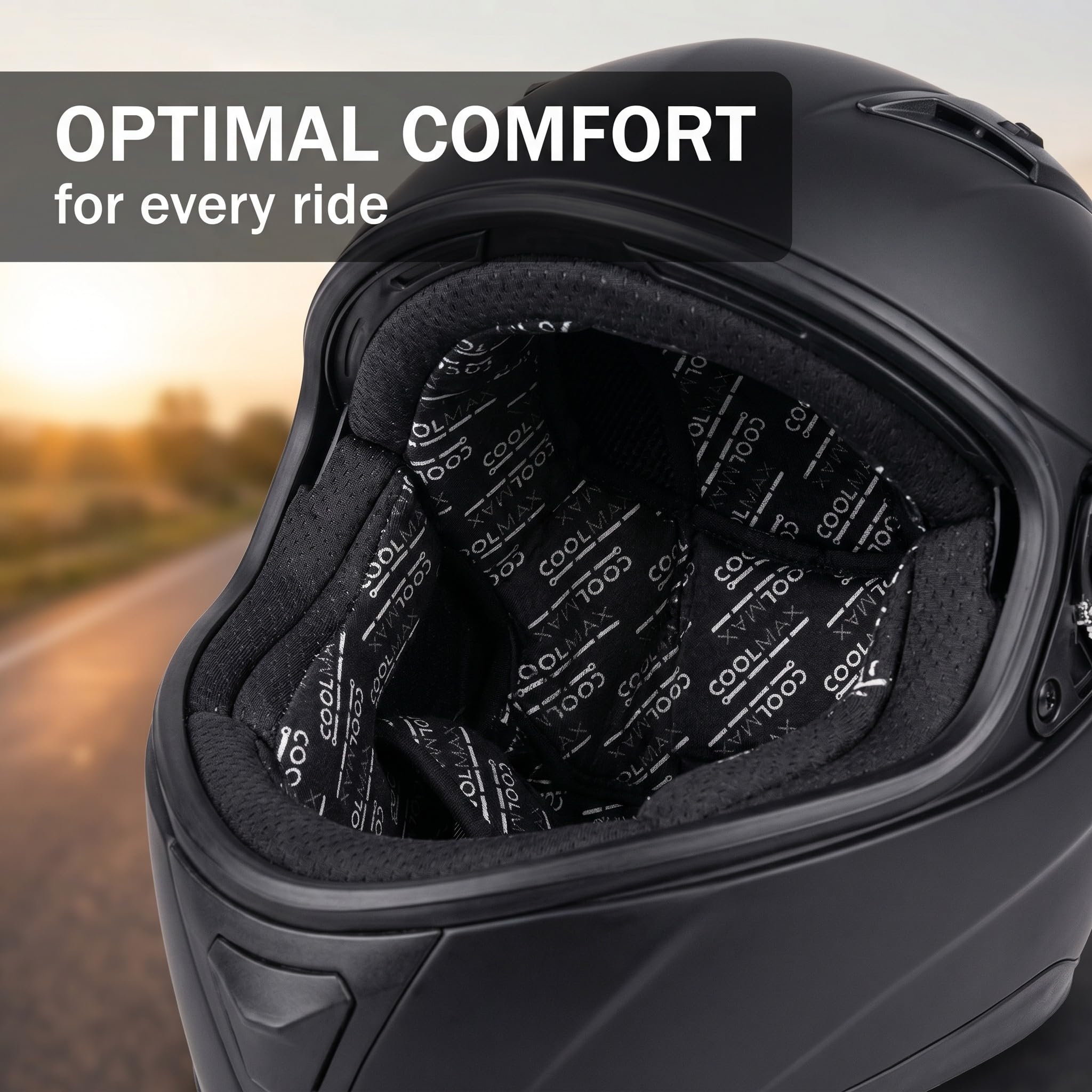 2 Imbottitura casco moto, ricambio per casco da bicicletta, imbottitura in tessuto traspirante e ad asciugatura rapida, assorbe il sudore, adatta a tutti i caschi
