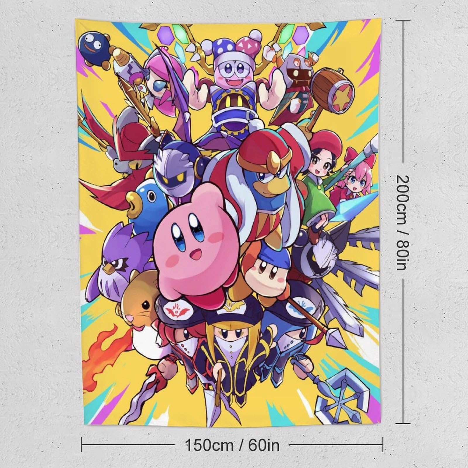 壁掛け　タスペトリー Amazon.co.jp: 星のカービィタペストリー 壁掛け ファッション装飾