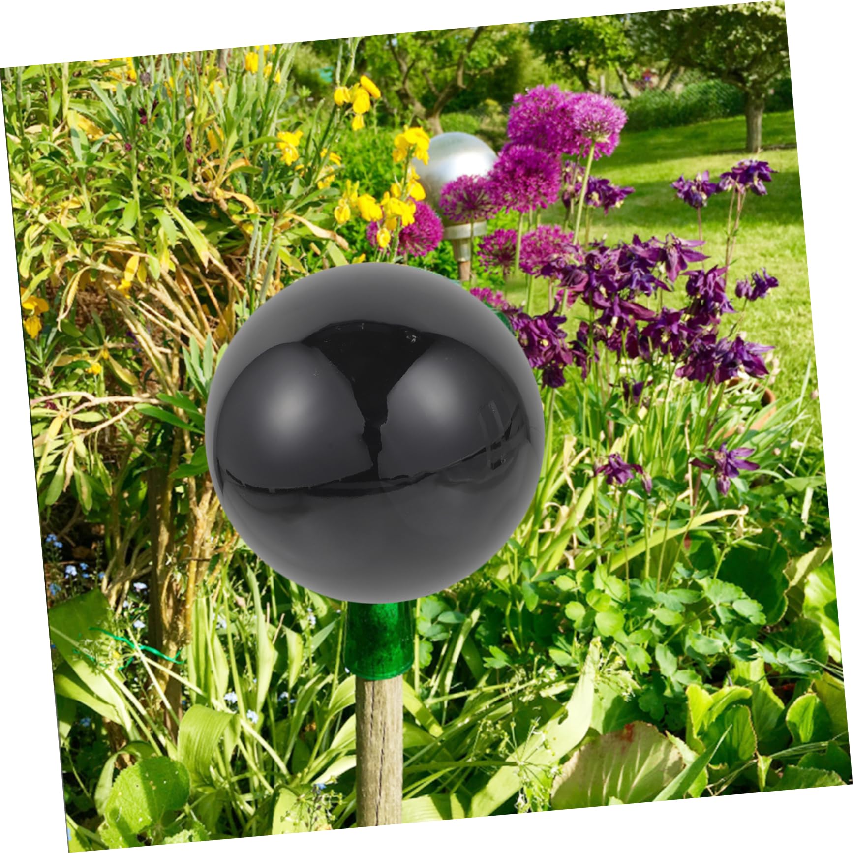 ERINGOGO Stainless Steel Gazing Ball Polished Ball Mirror Reflection for Garden