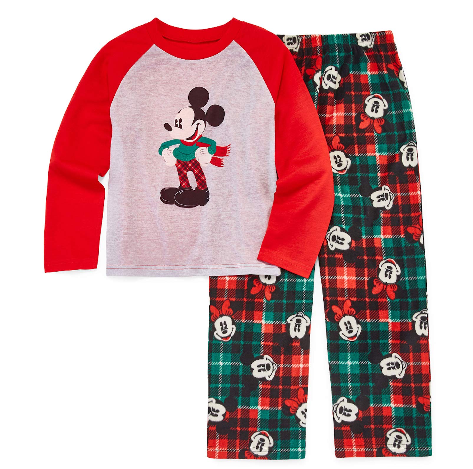 La Luna Boy's Mickey Mouse Pajama Set