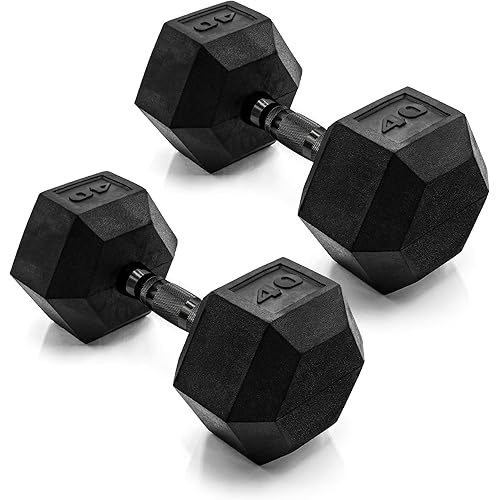 CAP Barbell Coated Dumbbell Weight | Multiple Options Pairs & Sets