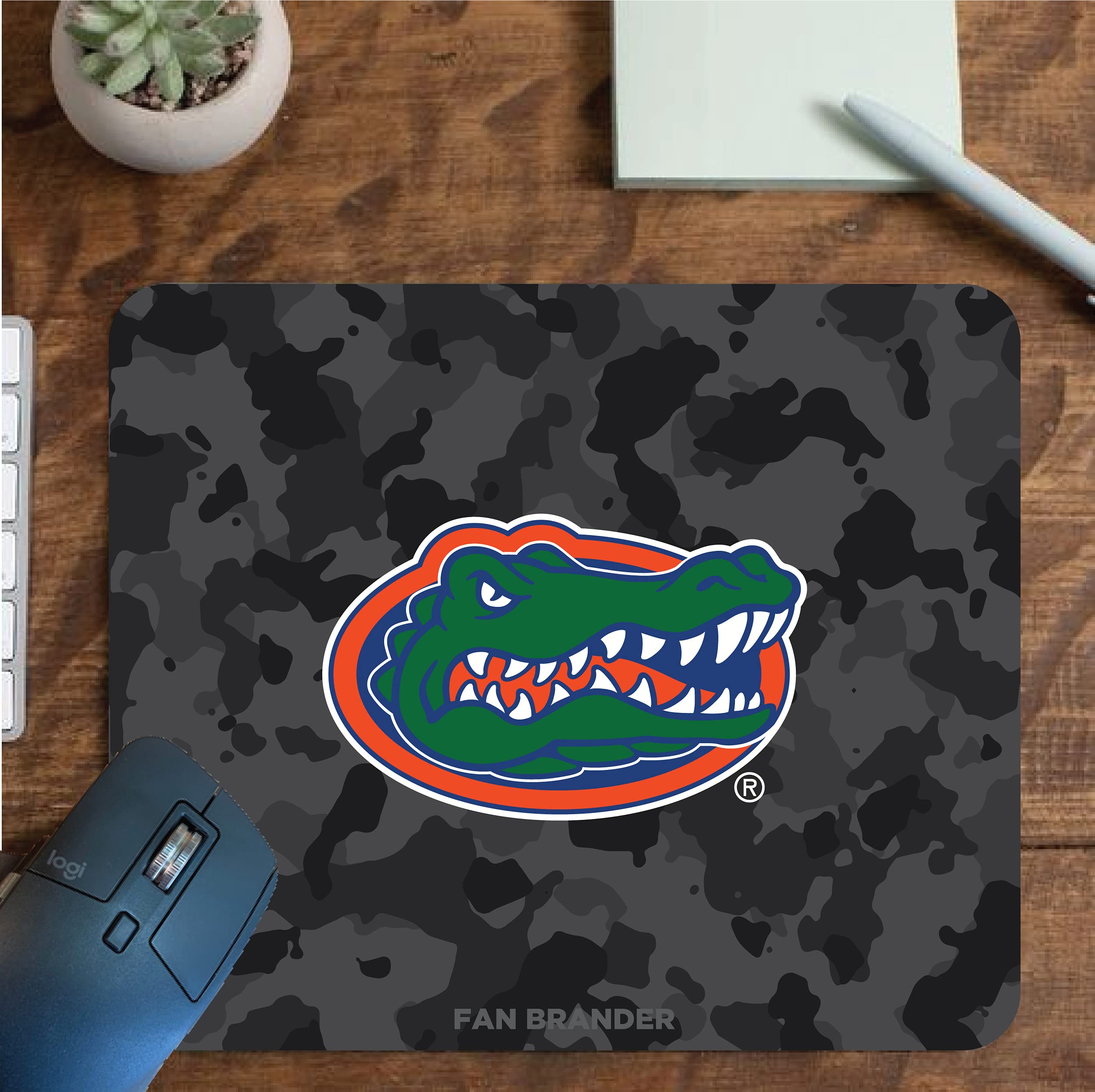 Fan Brander NCAA Mousepad for Home, Office, and Gaming with Urban Camo Design (Florida Gators Mouspad)