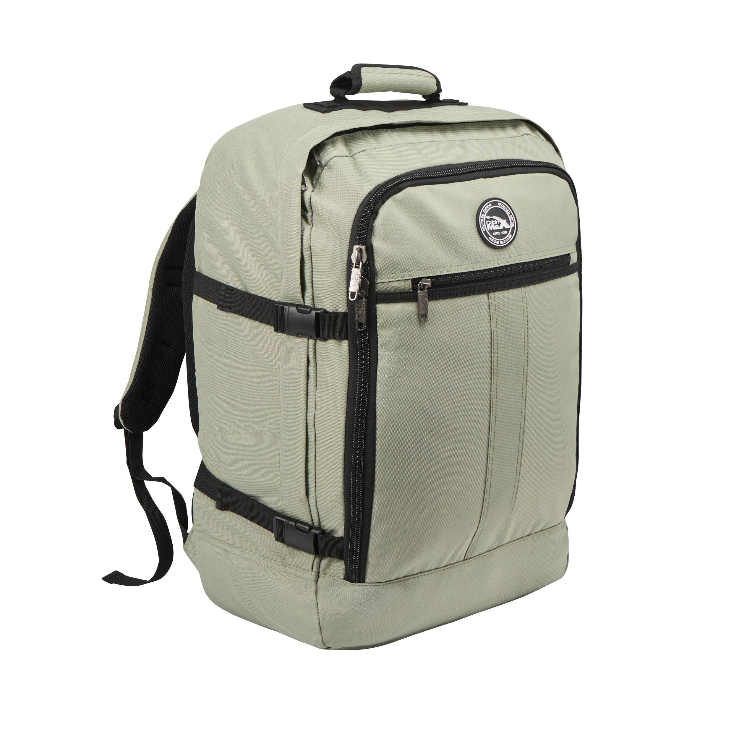 Cabin Max Metz 55x40x20 Travel Backpack | Ryanair/Easyjet Cabin Bag | Flight Carry On Backpack | Airline Approved Hand Luggage | Lightweight Travel Rucksack for Men & Women