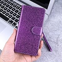 Vista 7 de Asuwish Funda para Samsung Galaxy S9 Plus con protector de pantalla de vidrio templado y accesorios para celular, ranura para tarjetero, función