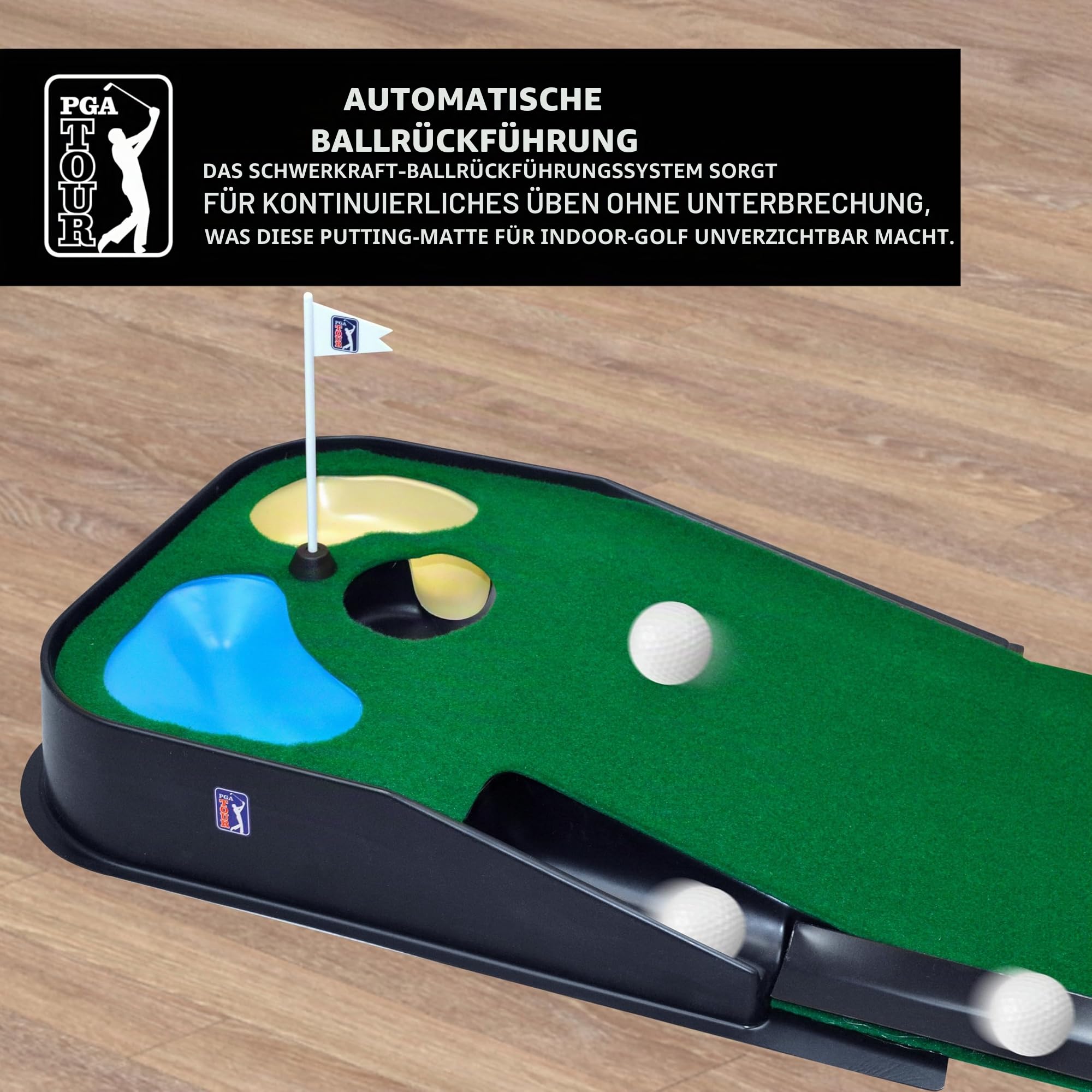 PGA Tour Indoor & Outdoor Golf Putting Mat