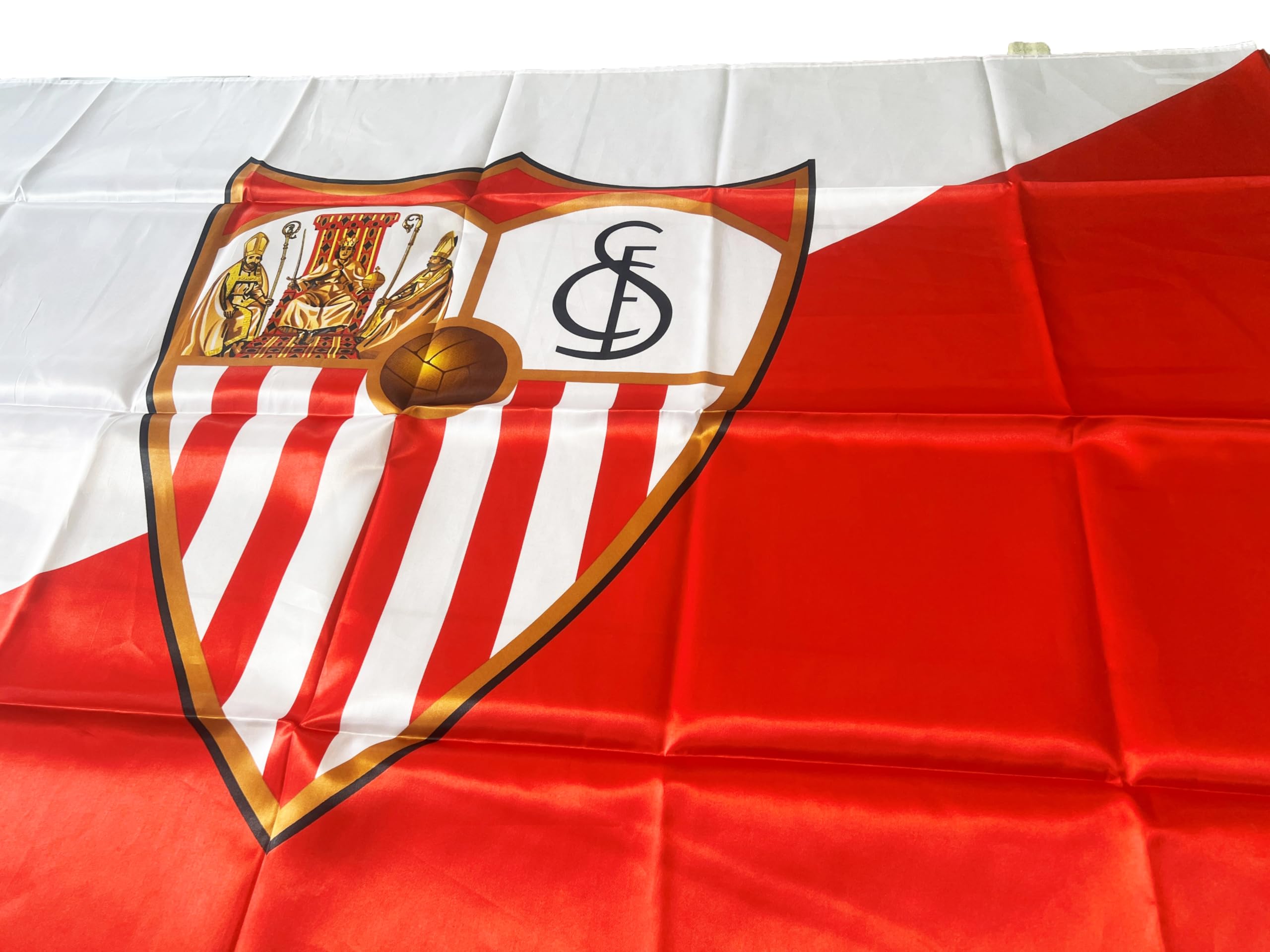 Sevilla CF Badsev Bandera, Rojo/Blanco, Única