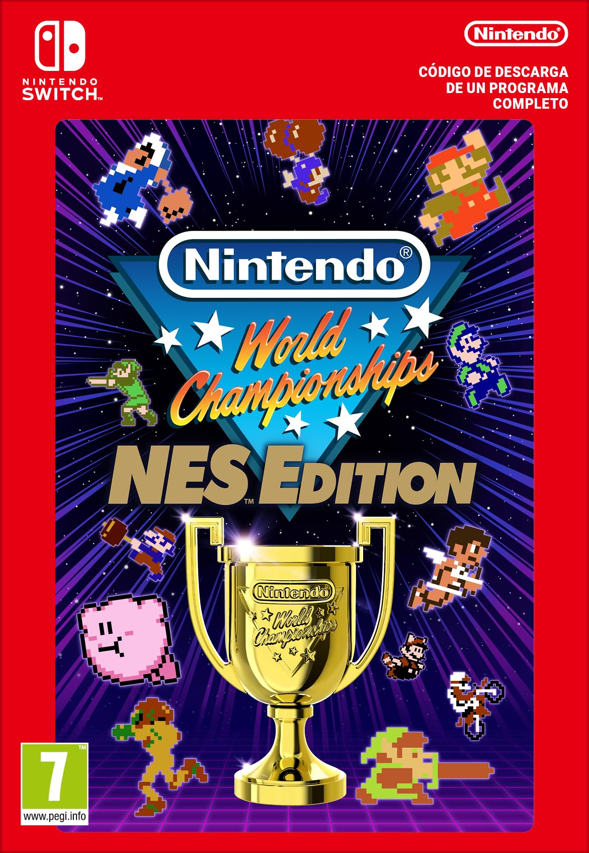 Nintendo World Championships Switch retos NES sin cartucho físico 8