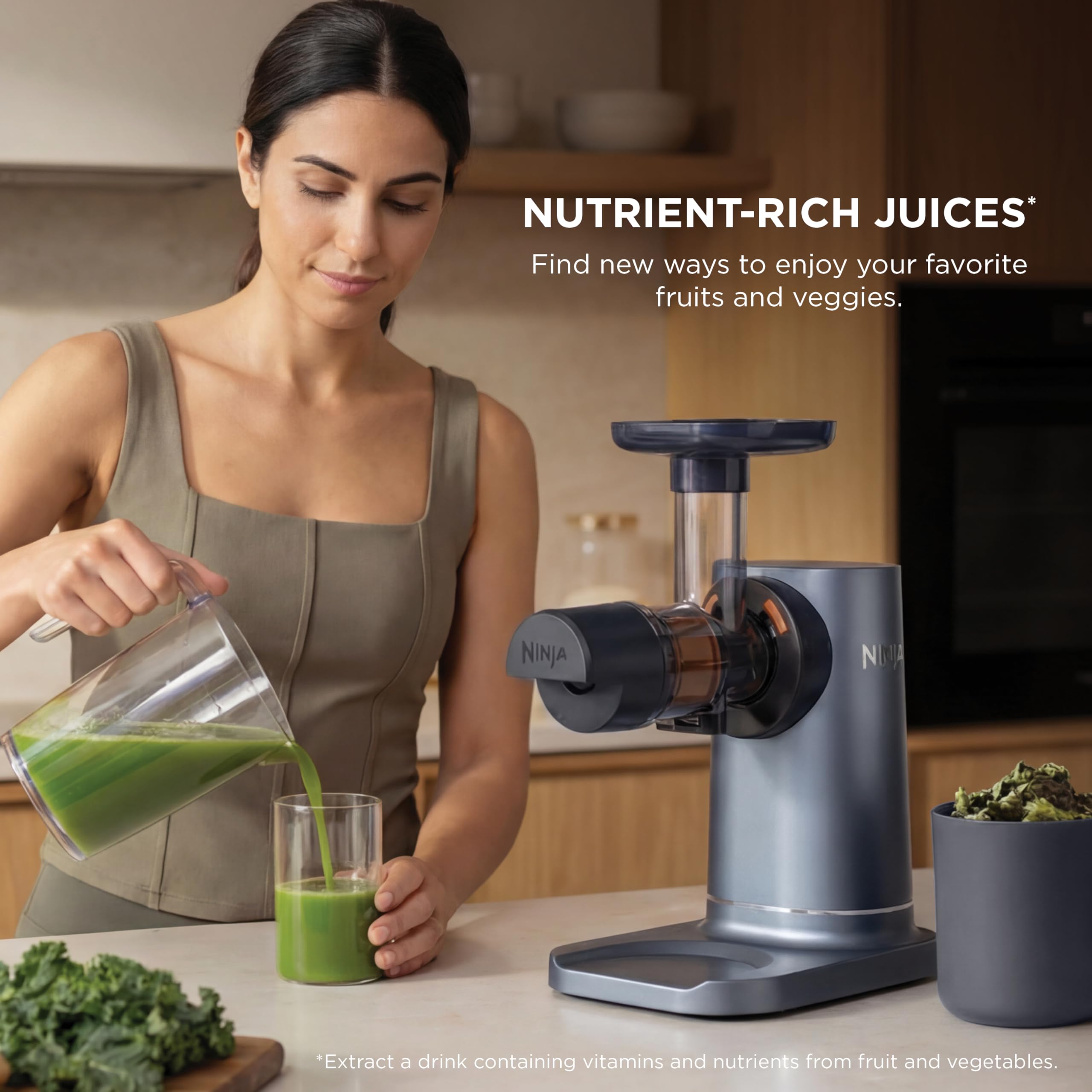 Amazon.com: Ninja NeverClog Cold Press Juicer, 24oz Jug, 36oz Pulp