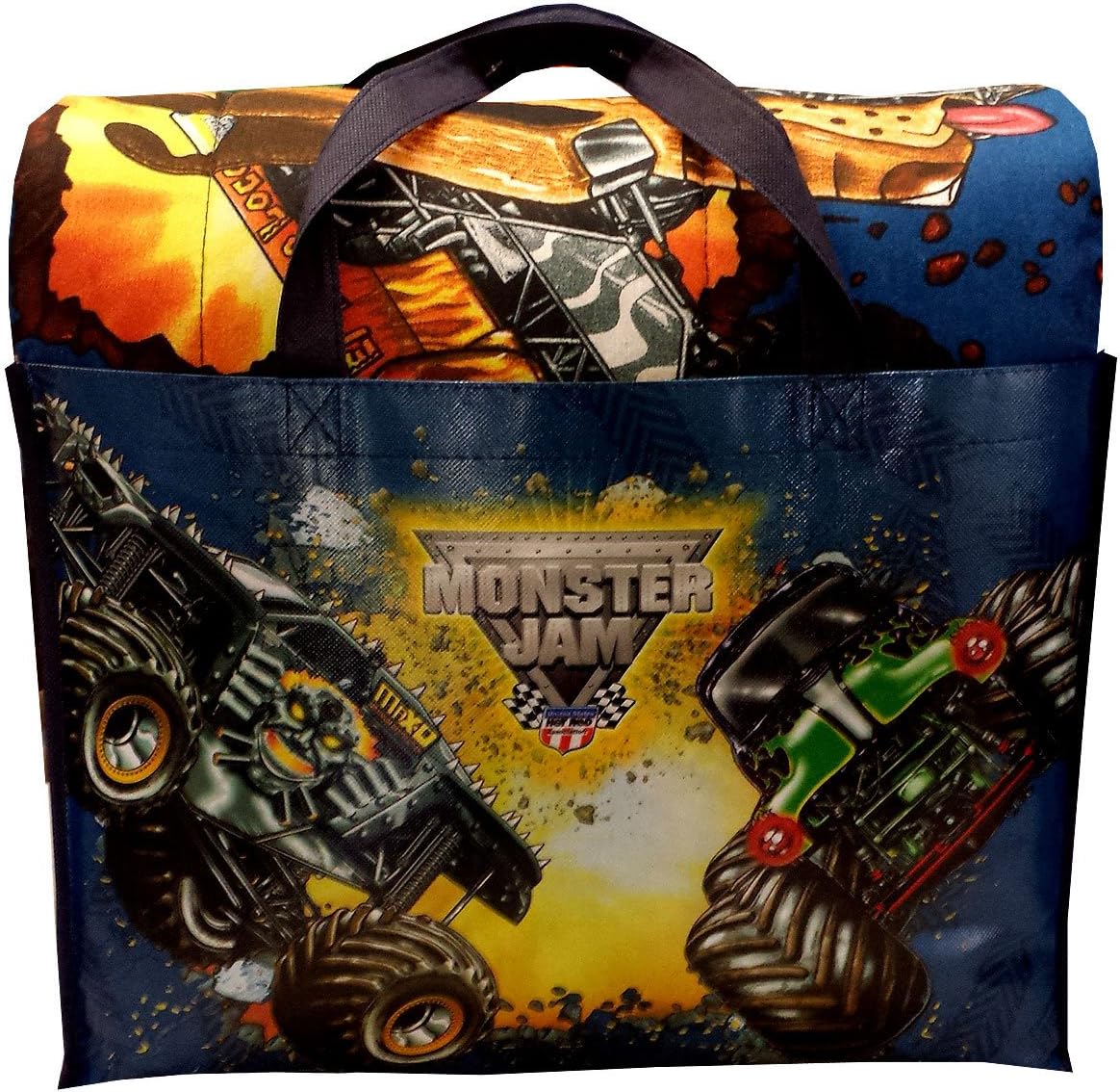 Monster Jam Twin Bedding Set Trucks Comforter Sheets Amazon.co.uk Home & Kitchen