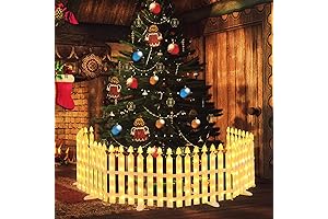 Garden Fence Outdoor, Picket Fence Lights