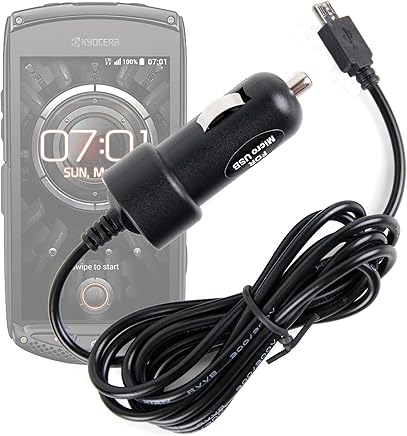 DURAGADGET Cargador de Coche para M?viles todoterrenos - con Enchufe Micro USB Especial (mas Largo) DURAGADGET Cargador de Coche para M?viles todoterrenos - con Enchufe Micro USB Especial (mas Largo)