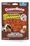 Chicken Wrap Mini Stick Small Breed Peanut Butter Chews Dog Treat, 20 Ct (1)