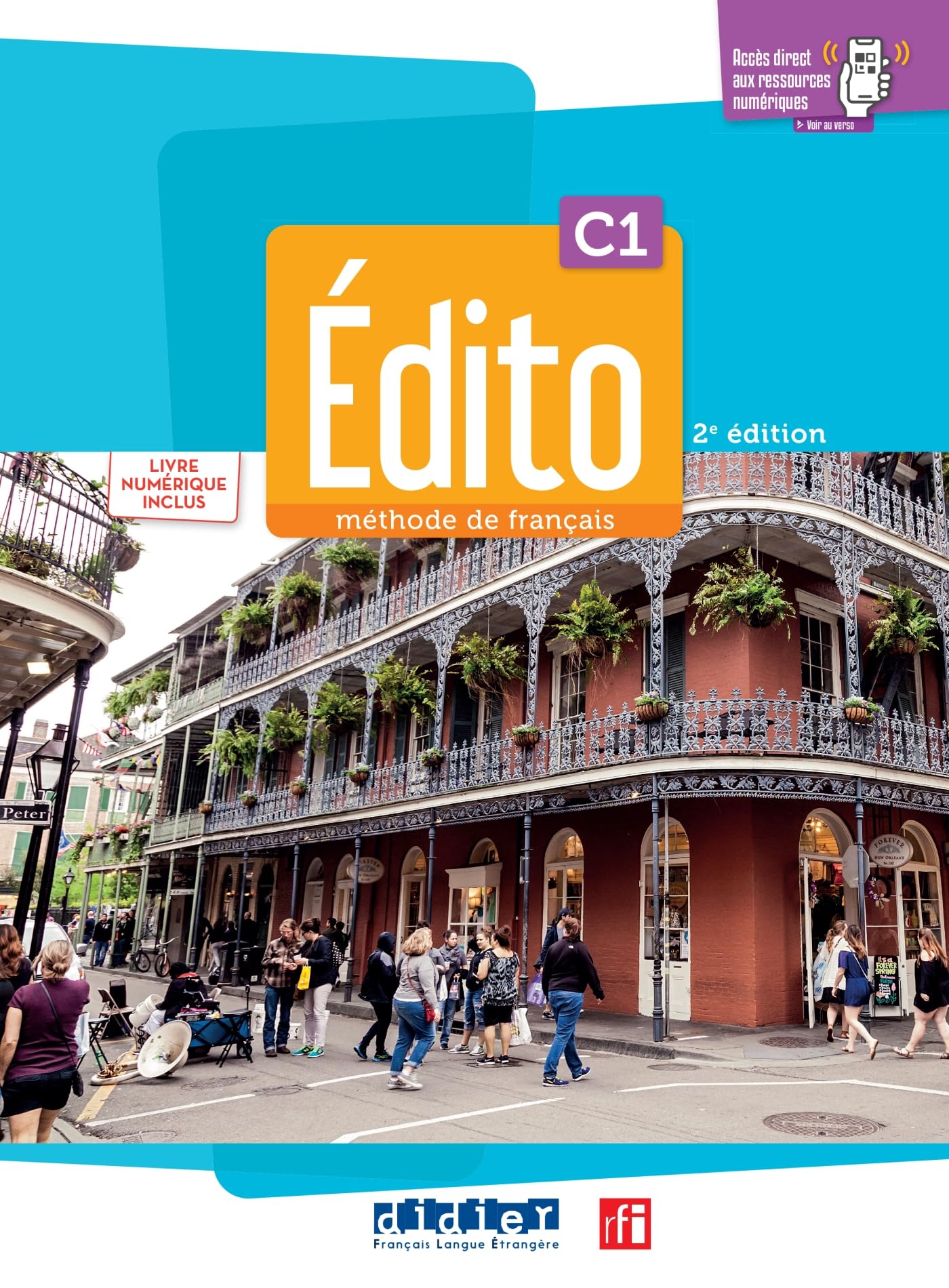 EDITO C1 LIVRE CAHIER NUMERIQUE INCLUS: Cahier d'activités