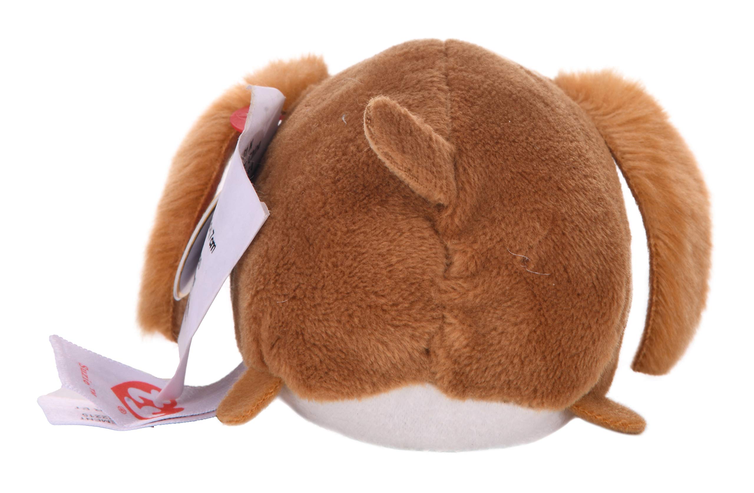 Suzie, Hund braun/weiß 10cm