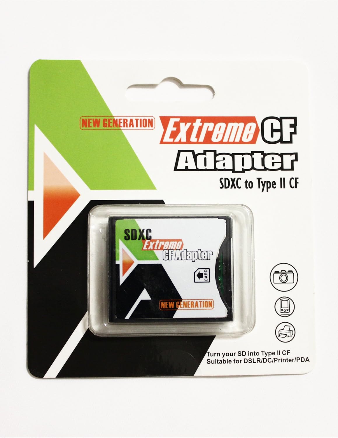 Bandc Sd Sdxc Sdhc to Cf Compact Flash Card Type Ii Adapter