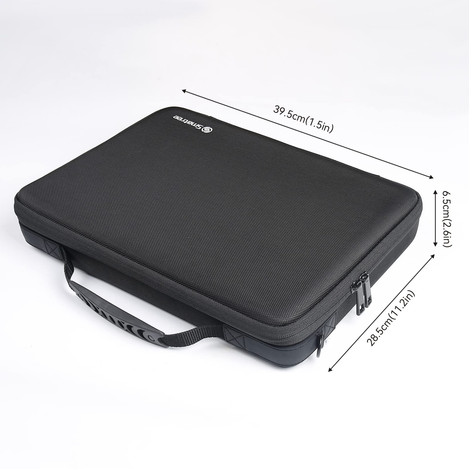Smatree Sacoche Ordinateur Portable pour MacBook Pro 15,4 Pouces 2019/2018/2017, Sac Surface Laptop 3 15 Pouces/ Housse Rigide ASUS VivoBook15s 15.6",étui de Transport Macbook Pro avec Accessoires