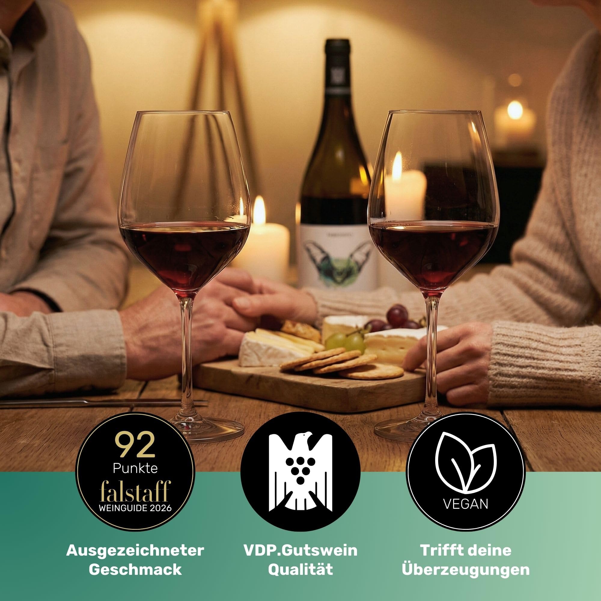 FairGrapes Spätburgunder »Tara« | 92 Punkte Falstaff | VDP.Gutswein | Rotwein Trocken | Kirsche & Brombeere | Geschenkidee (6 x 0.75 l)