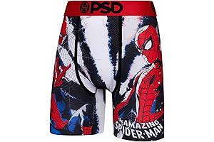 Marvel Print Boxer Briefs For Men