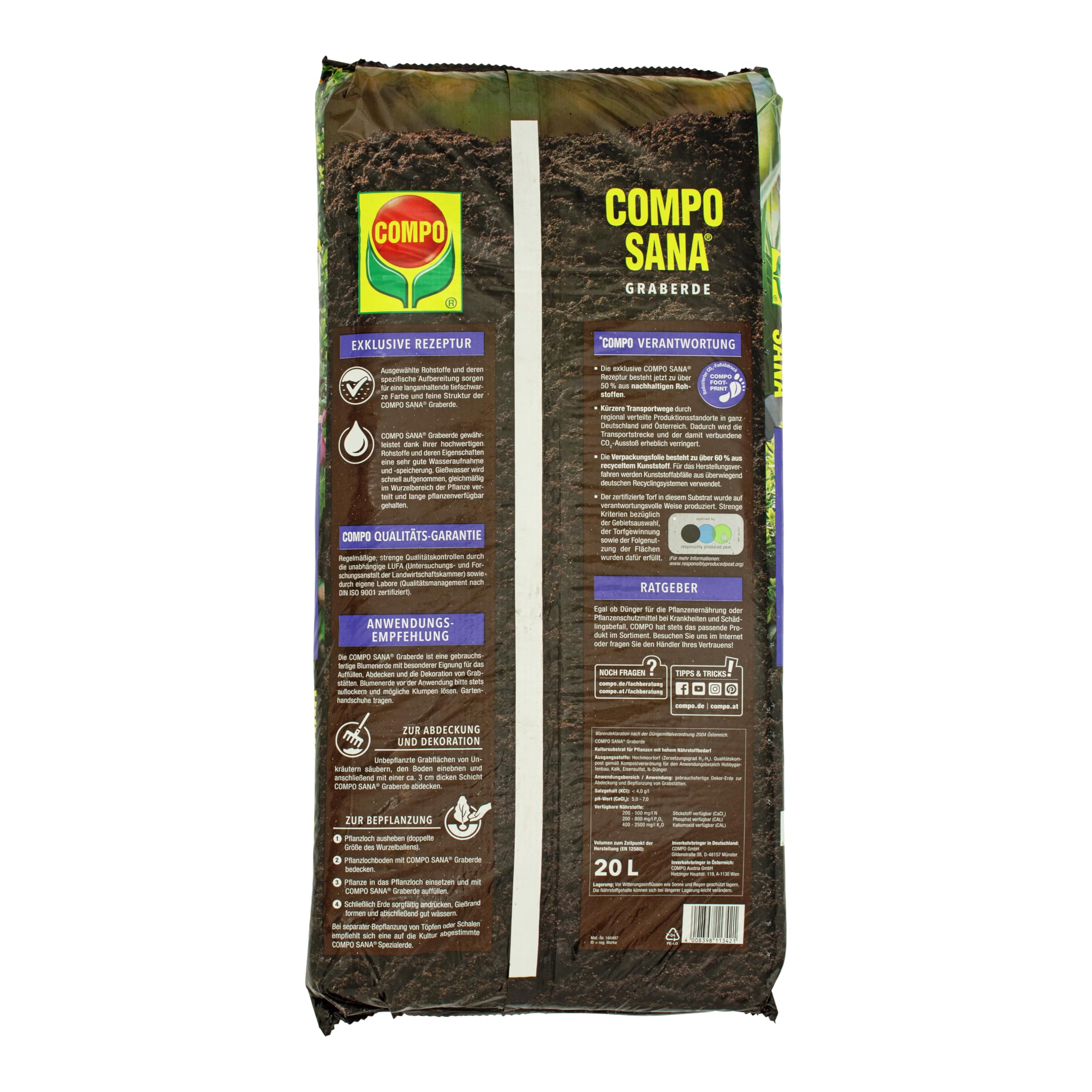 Compo graberde 20liter CG20
