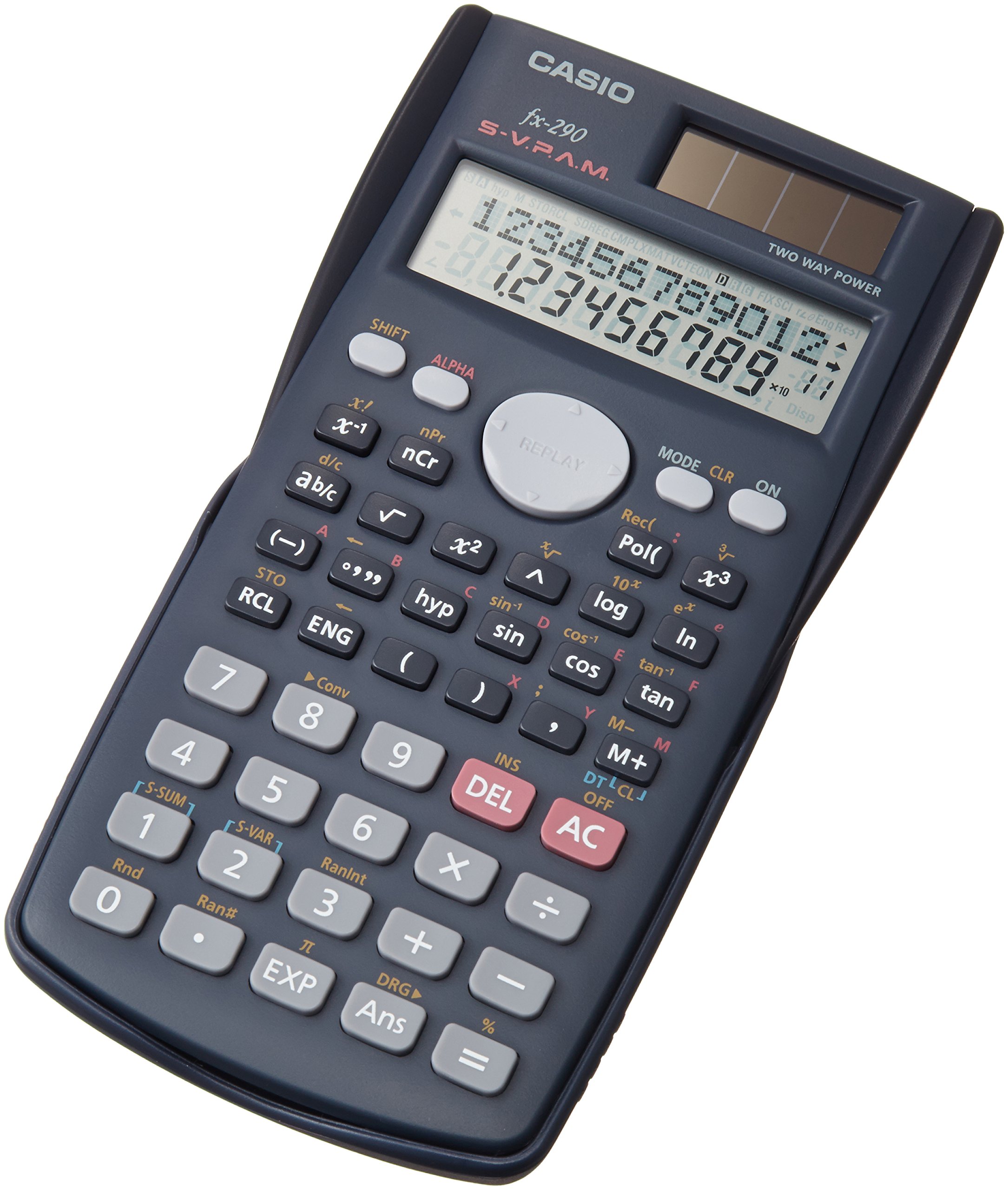 電卓　カシオ Amazon | カシオ 関数電卓 2桁表示 199関数・機能 fx-290-N | 関数電卓