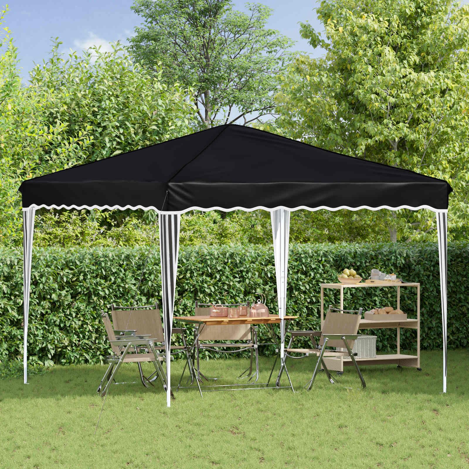 Namiot Oxford Pop-up 288x288x245 cm antracytowy