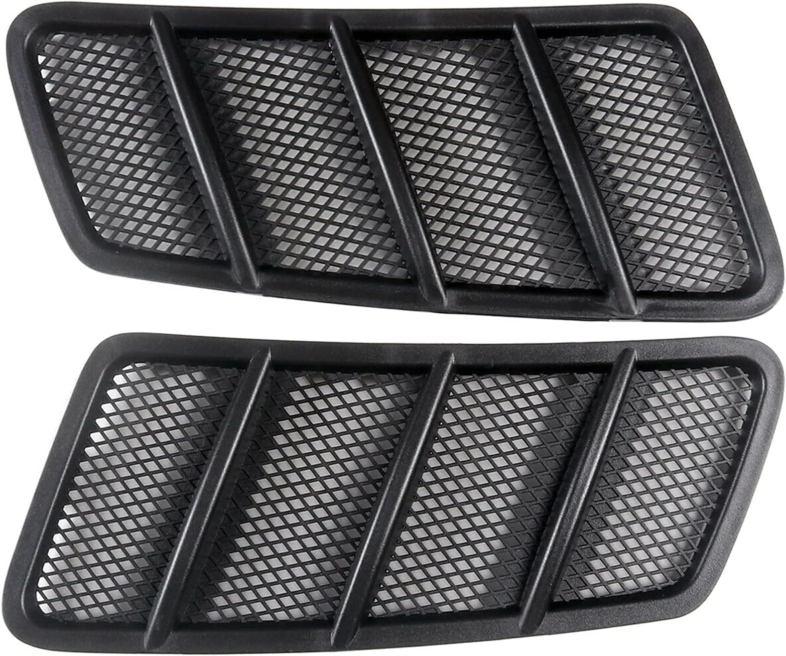 1668800105 1668800205 Pair Front Hood Vent Air Grille Cover for Mercedes Benz W166 ML GL GLE Class GL350 GL450 GL550 GL63 AMG 2013-2016 ML350 ML550 ML63 2012-2015 Hood Air Vent Grille Left and Right