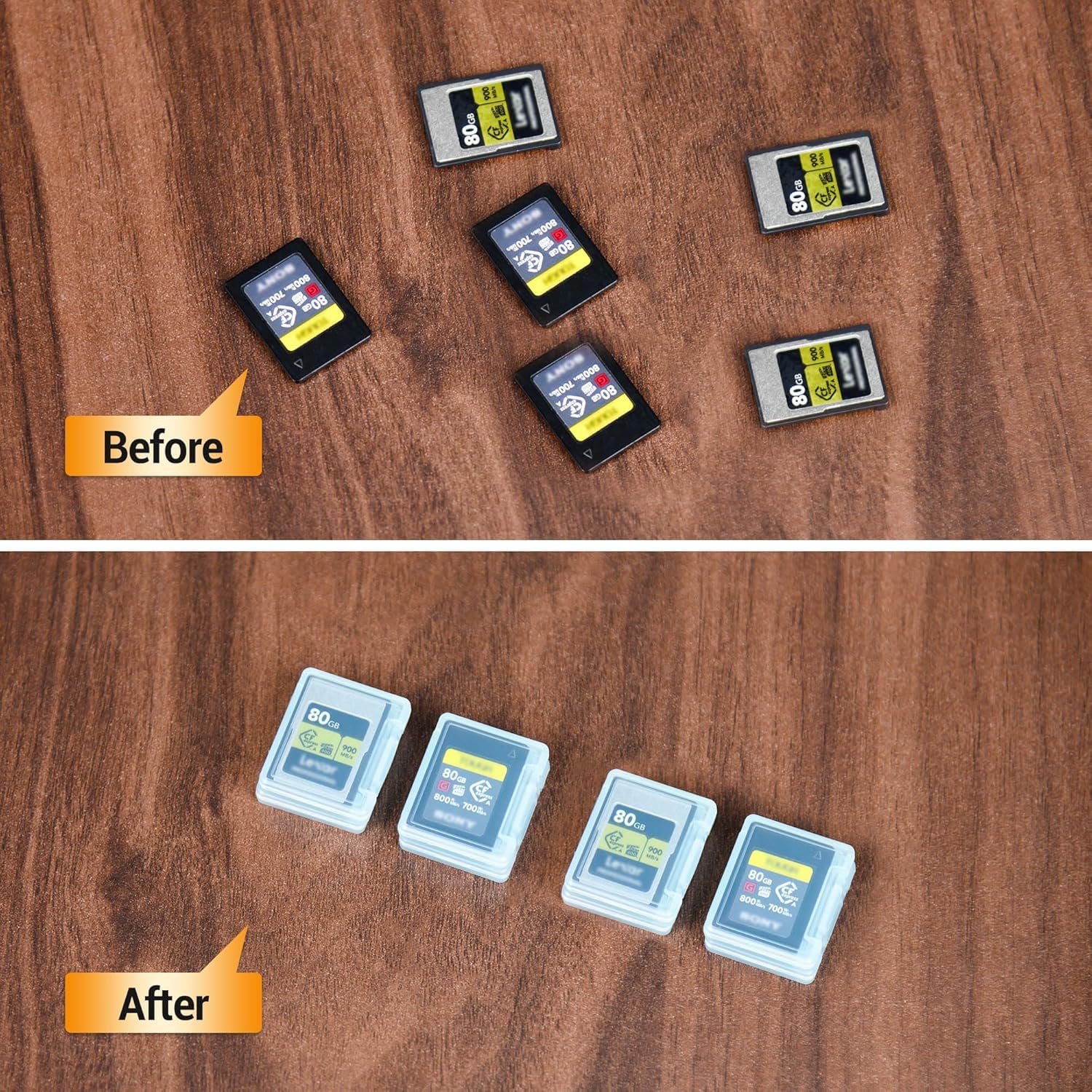 Amazon.com: KIWIFOTOS 12 Pack CFexpress Type-A Memory Card Case