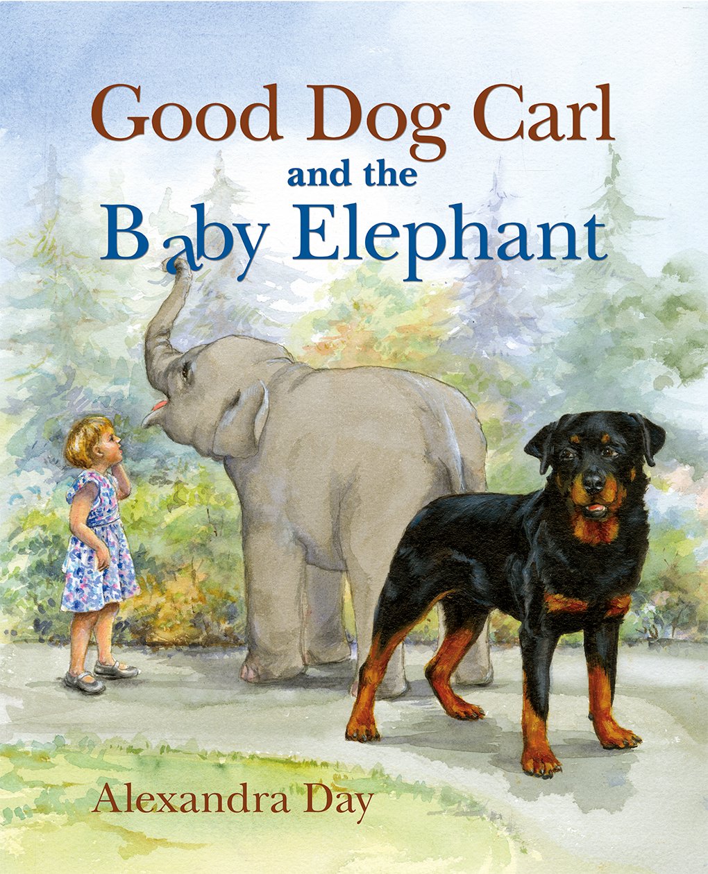 Good Dog Carl Visits the Zoo - Board Book