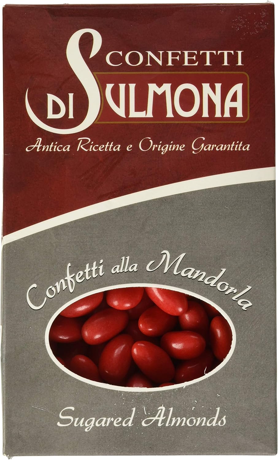 Confetti di Sulmona Classico con Mandorla Rosso 500 gr Amazon.it
