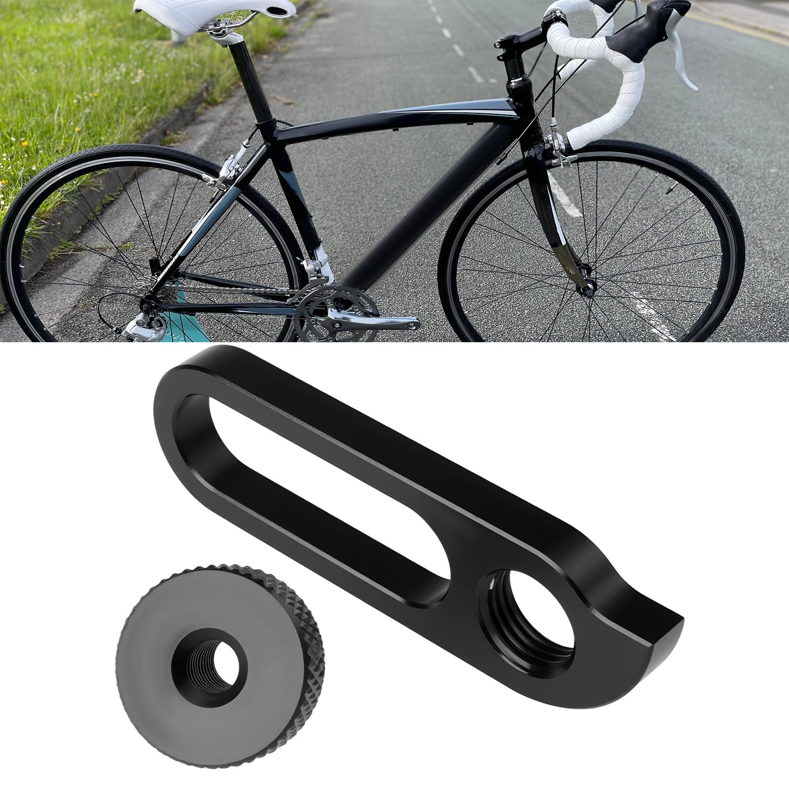 Create idea Patilla de Cambio de Emergencia para Bicicleta TB-ET05 Repuesto Temporal para La Mayoría de Las Punteras