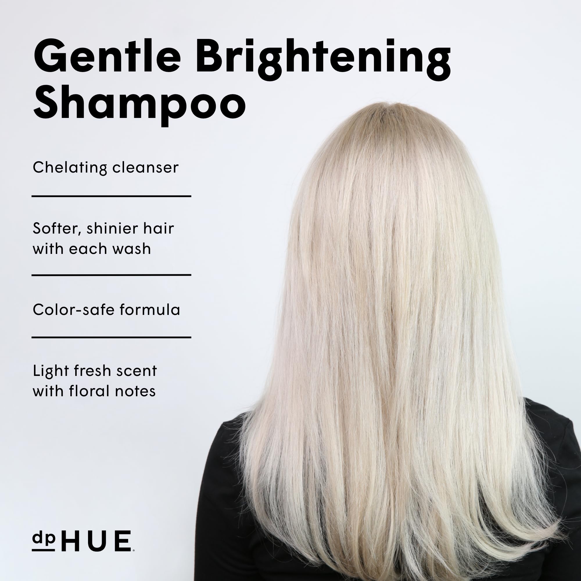 dpHUE Gentle Brightening Shampoo for Blonde Hair, 8.5 oz