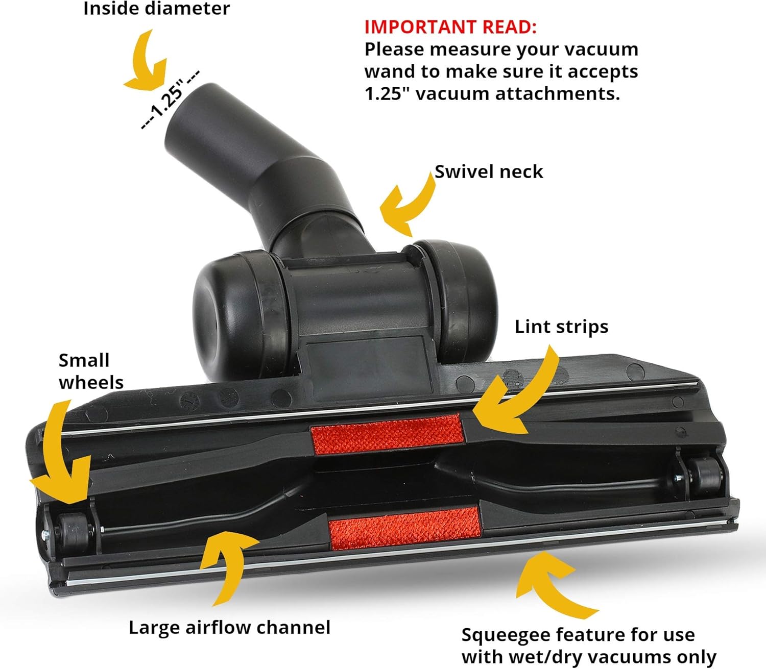 ALL PARTS ETC. Vacuum Attachments for 1. BigaMart