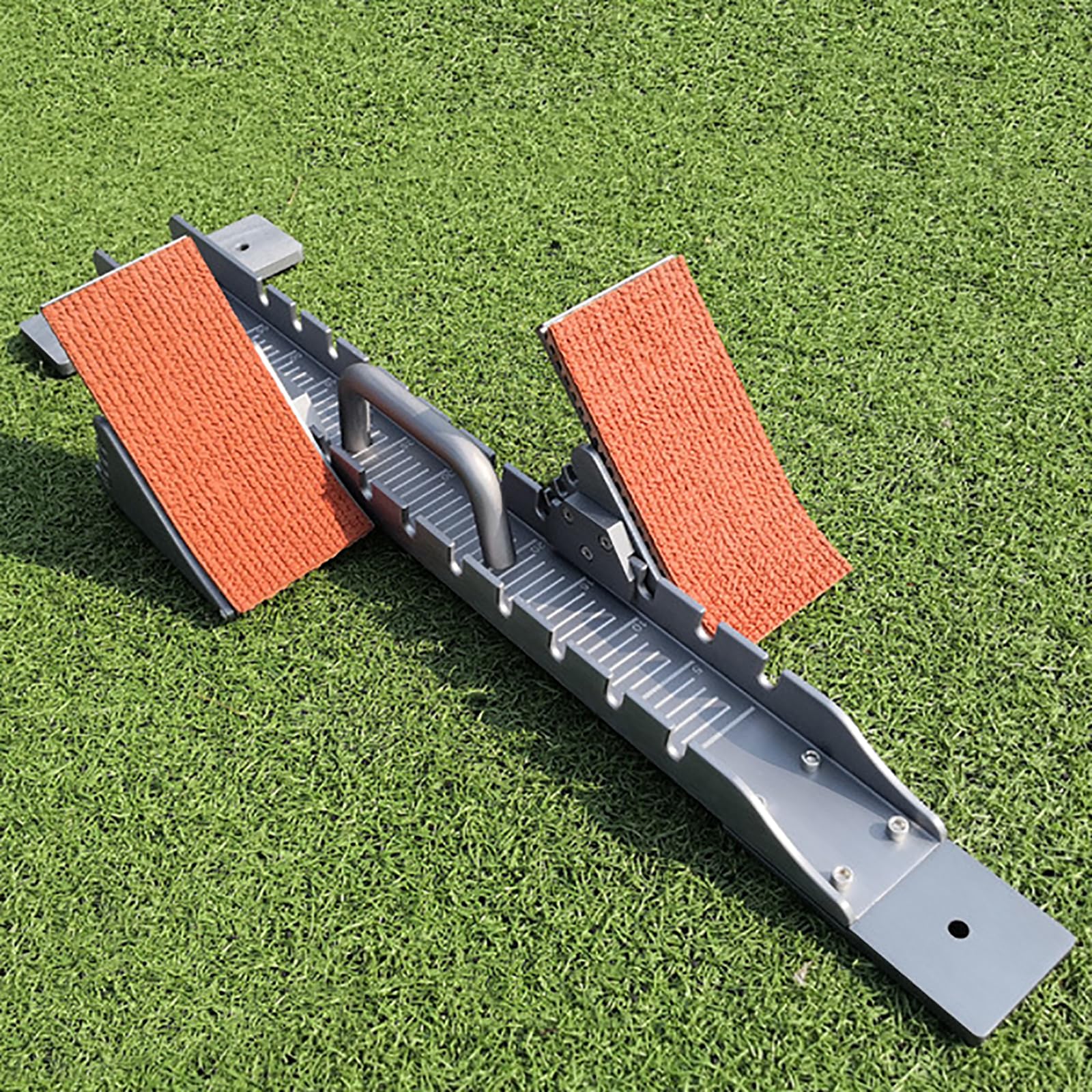 CEVIZ Athletics Starting Block, Professional Starting Block, 4 Angle Adjustable Thickened and Widened Aviation Aluminum, Sport Starting Block for Various Competition Occasions