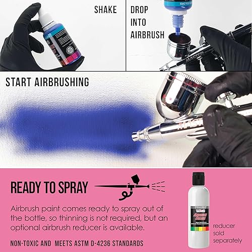 Miniatura 3 de US Art Supply aerógrafo de pintura