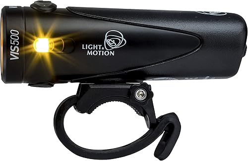 Miniatura 8 de Light & Motion Vis 500, ilumina la carretera o el sendero con 500 lúmenes brillantes, o cambia a SafePulse para una máxima seguridad diurna. Un
