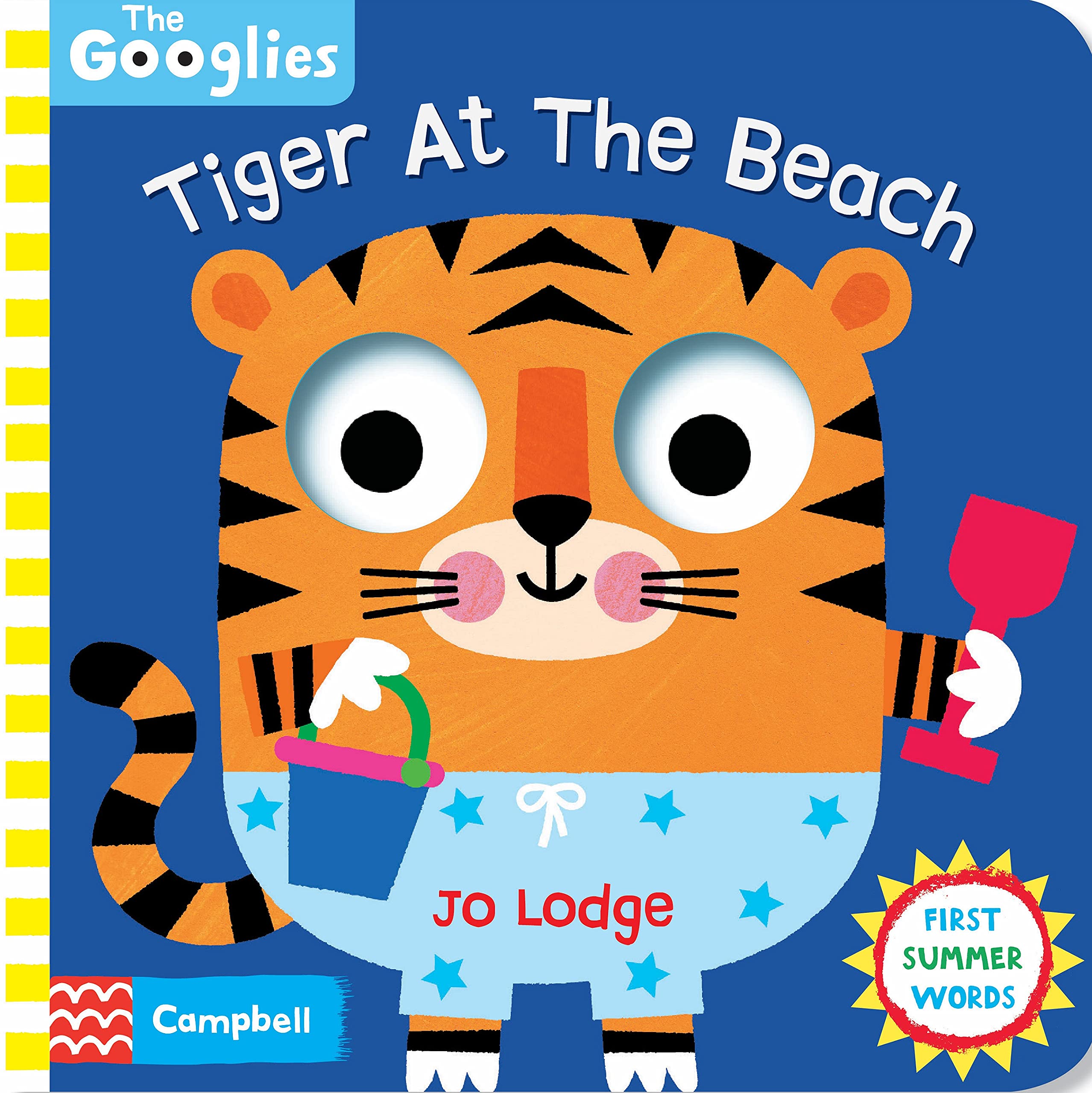 Tiger At The Beach: First Summer Words by Campbell Books BOARD BOOK