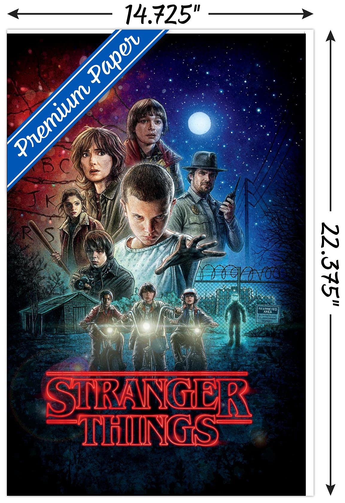 Amazon.com: Trends International Netflix Stranger Things - One