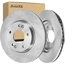 AUTOCLUB Pair 11.00" Front Brake Rotors Compatible with 2014-22 Kia forte5