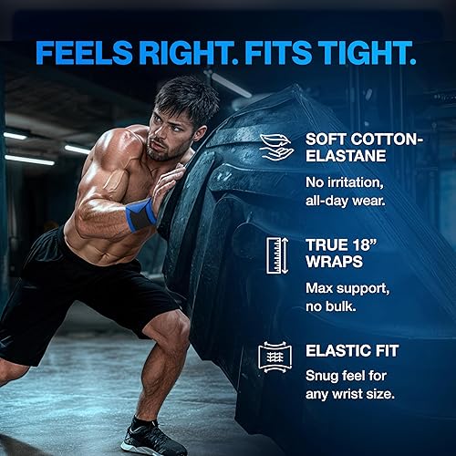 Miniatura 6 de MODVEL Muñequera ortopédica y muñequeras para levantamiento de pesas, soporte ajustable y ligero para túnel carpiano, artritis, tendinitis,