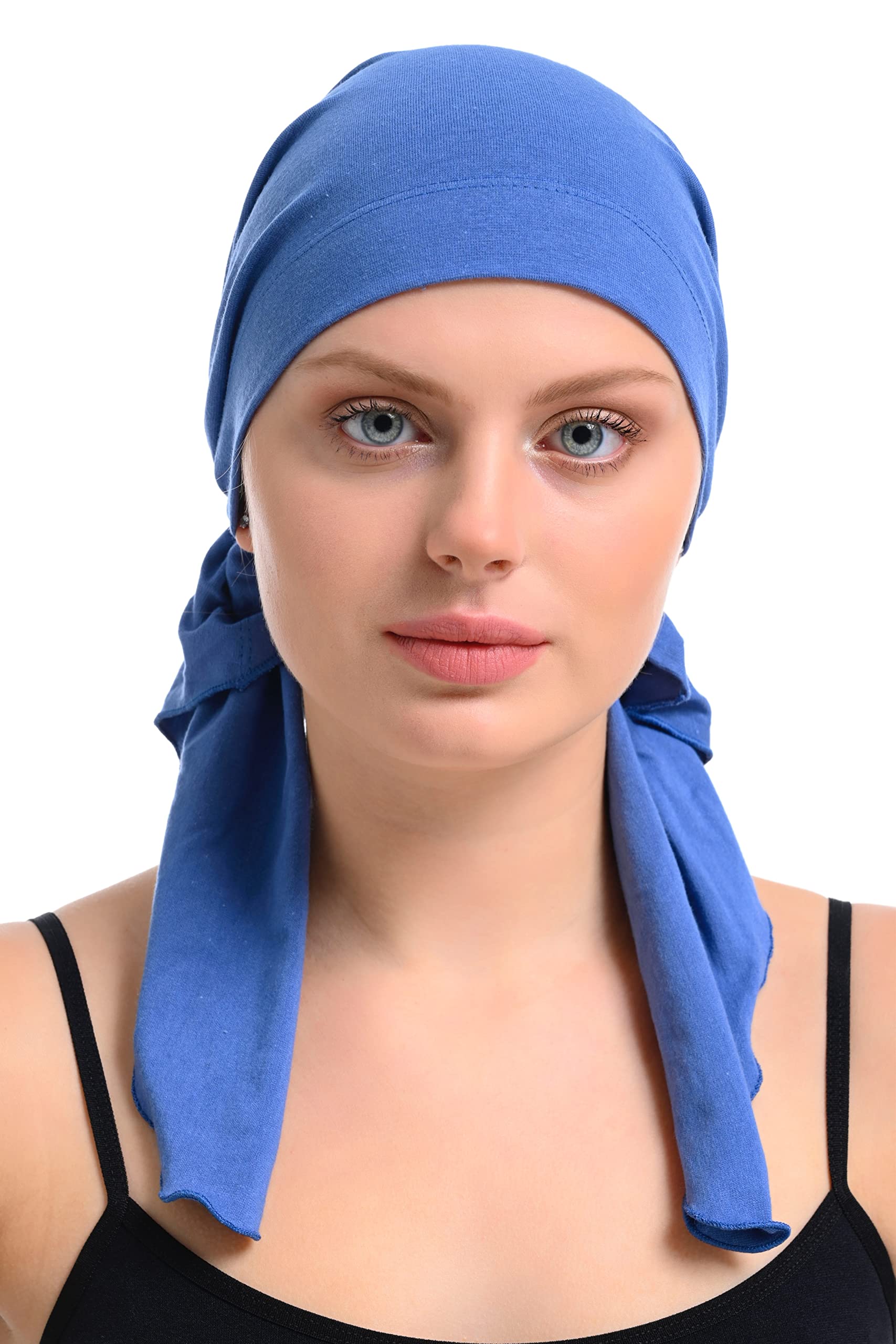 GenericBamboo and Cotton Chemo Headwear Hair Loss Fitted Pre-Tied Bandana